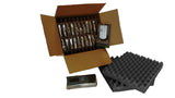 3.5" Hard Disk Drives (WITH Trays/Caddies) --- 20-COUNT Shipping & Storage Slotted Box Container KIT --> Multi-Kit Package Lot (PN: TSS-35WT20CT)