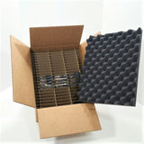 2.5" / SSD / SAS Disk Drives Hard Drives 51-57 COUNT Slotted Shipping Box / Storage / Container KIT (TSS-HDDBX25-NTSW)