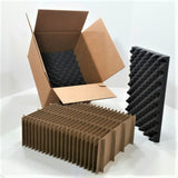 2.5" / SSD / SAS Disk Drives Hard Drives 51-57 COUNT Slotted Shipping Box / Storage / Container KIT (TSS-HDDBX25-NTSW)