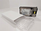 3.5" (WITH TRAYS) Hard Disk Drives Individual ESD Plastic Clamshell Case Container Packaging 25-210 Pcs LOT (Outer White Clamshell Retail Box Sleeve Available for an Additional Charge)