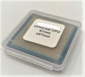 SINGLE CPU PROCESSOR CASE / 47mm x 47mm Hard Plastic Case with Foam (CASE OF 300 UNITS)