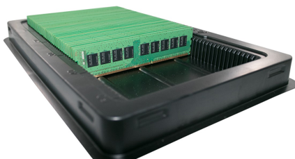 50 COUNT DDR3/DDR4 UDIMM CLAMSHELL Memory Blister Pack Container (CASE OF 100 UNITS)