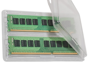DUAL COUNT DDR3/4 UDIMM Memory Clamshell Blister Pack Container (CASE OF 500 UNITS)
