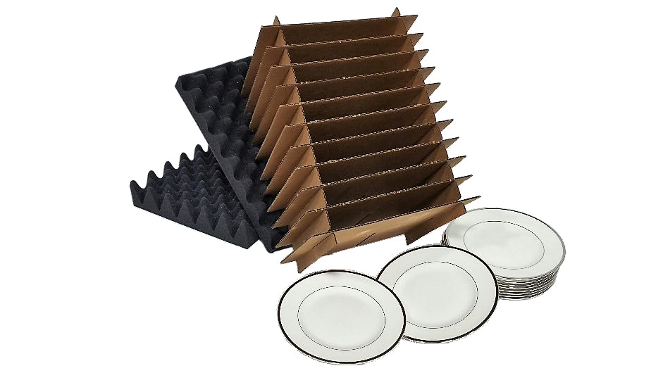 Kitchenware Plates Box Kitchen Dish Pack Kit for up to 9