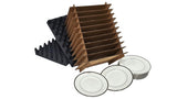 Kitchen Dish Pack Kit for up to 9" Diameter Plates Moving Shipping Box Holds 12 Dishes Securely (TSSKDP9DM12CT))