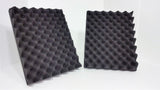 Charcoal Convoluted Foam Set – 15”Length x 12”Width x 2”Depth for Shipping, Packing, Storage, and Soundproofing (TSS-CCFS-15.12.2)