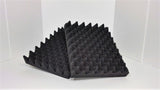 Charcoal Convoluted Foam Set – 15”Length x 12”Width x 2”Depth for Shipping, Packing, Storage, and Soundproofing (TSS-CCFS-15.12.2)